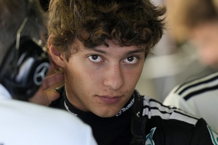 Il pilota della Mercedes Andrea Kimi Antonelli