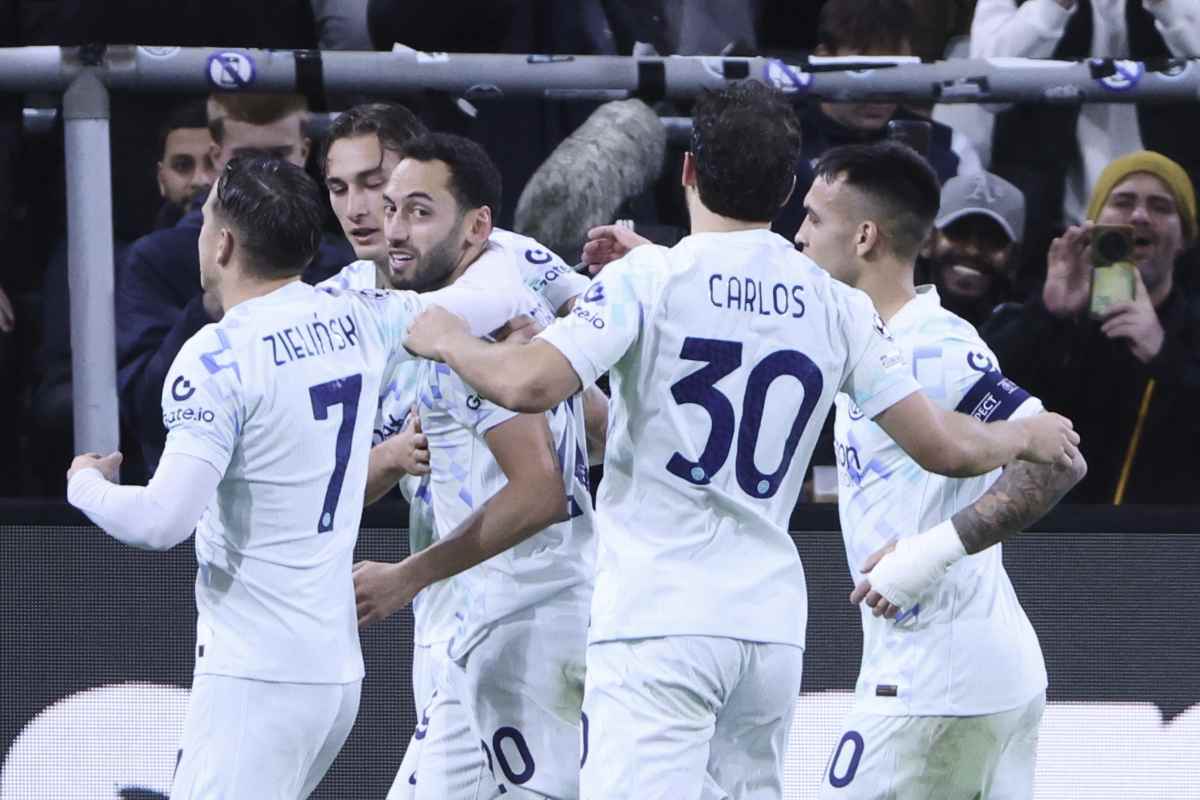 I giocatori dell'Inter