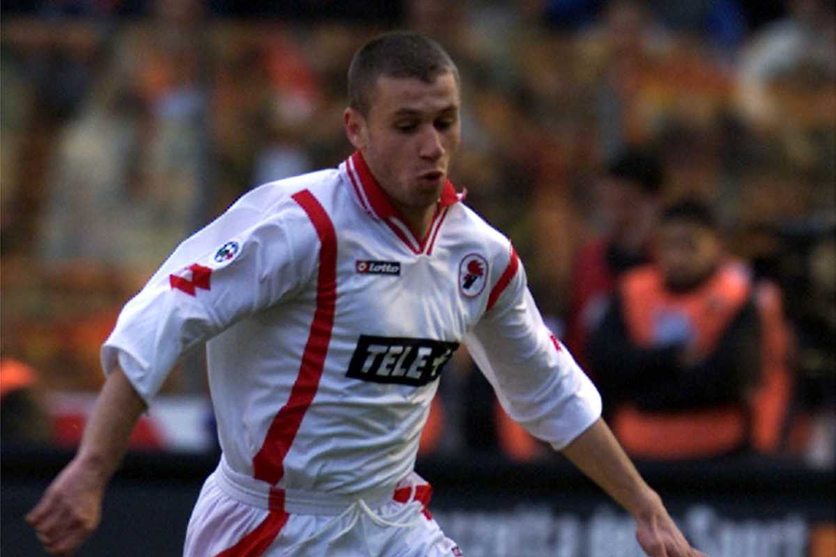 antonio cassano con la maglia del bari