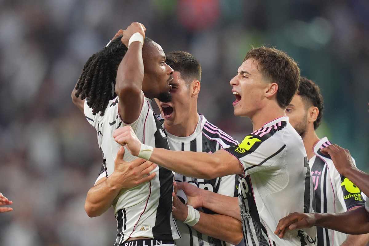 i giocatori della Juventus
