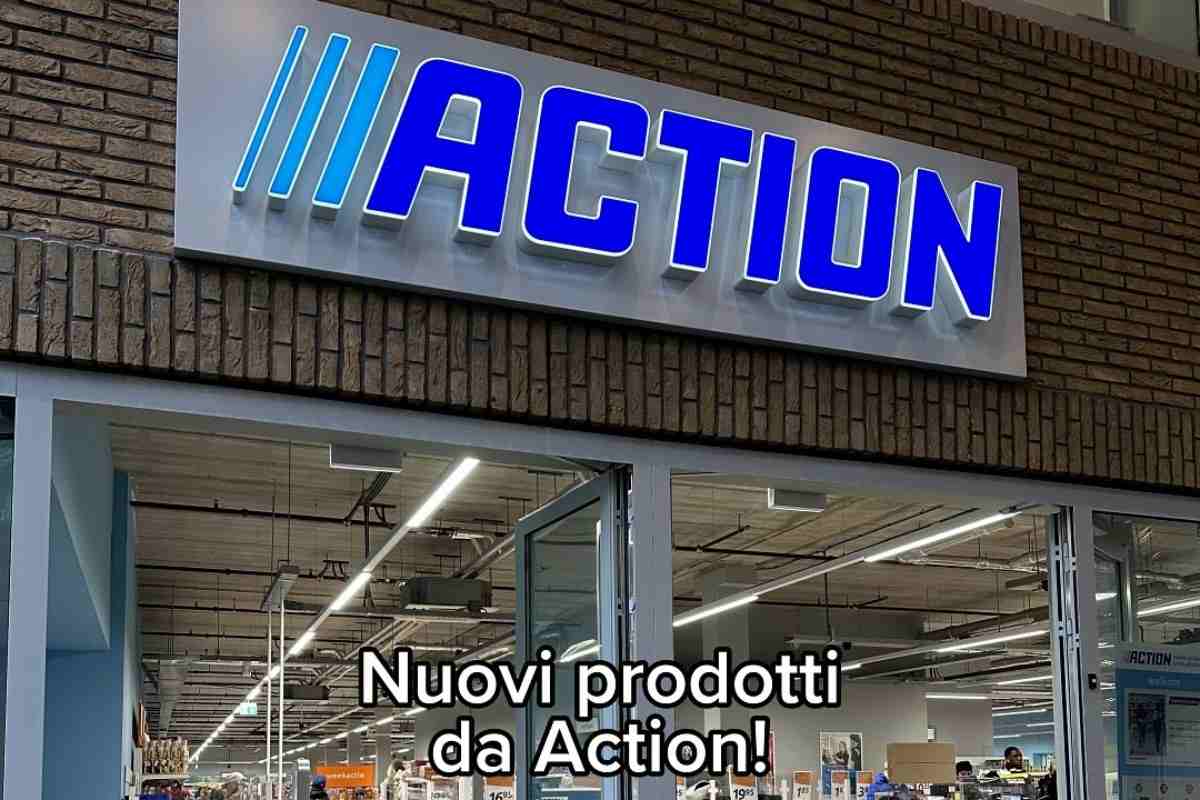 L'insegna di un negozio Action