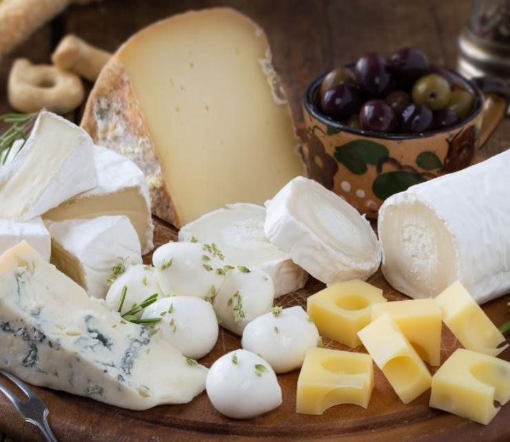 La burrata ed altri prodotti da caseificio