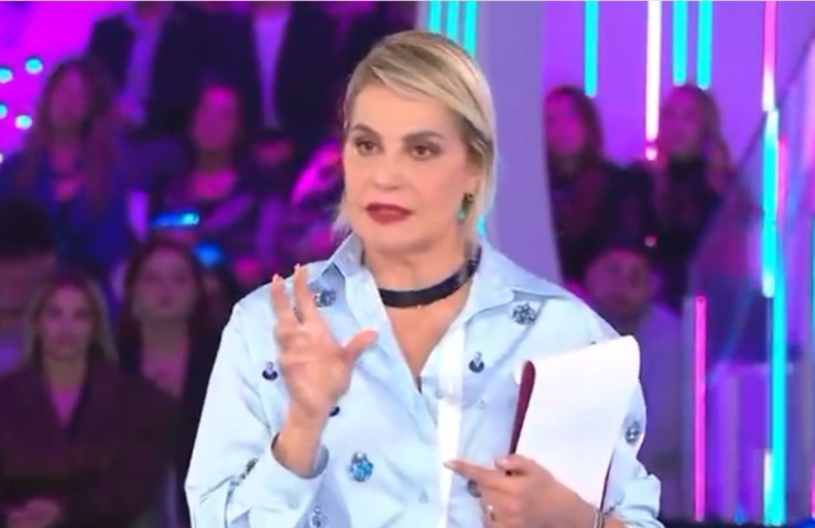 Simona Ventura, conduttrice del Grande Fratello